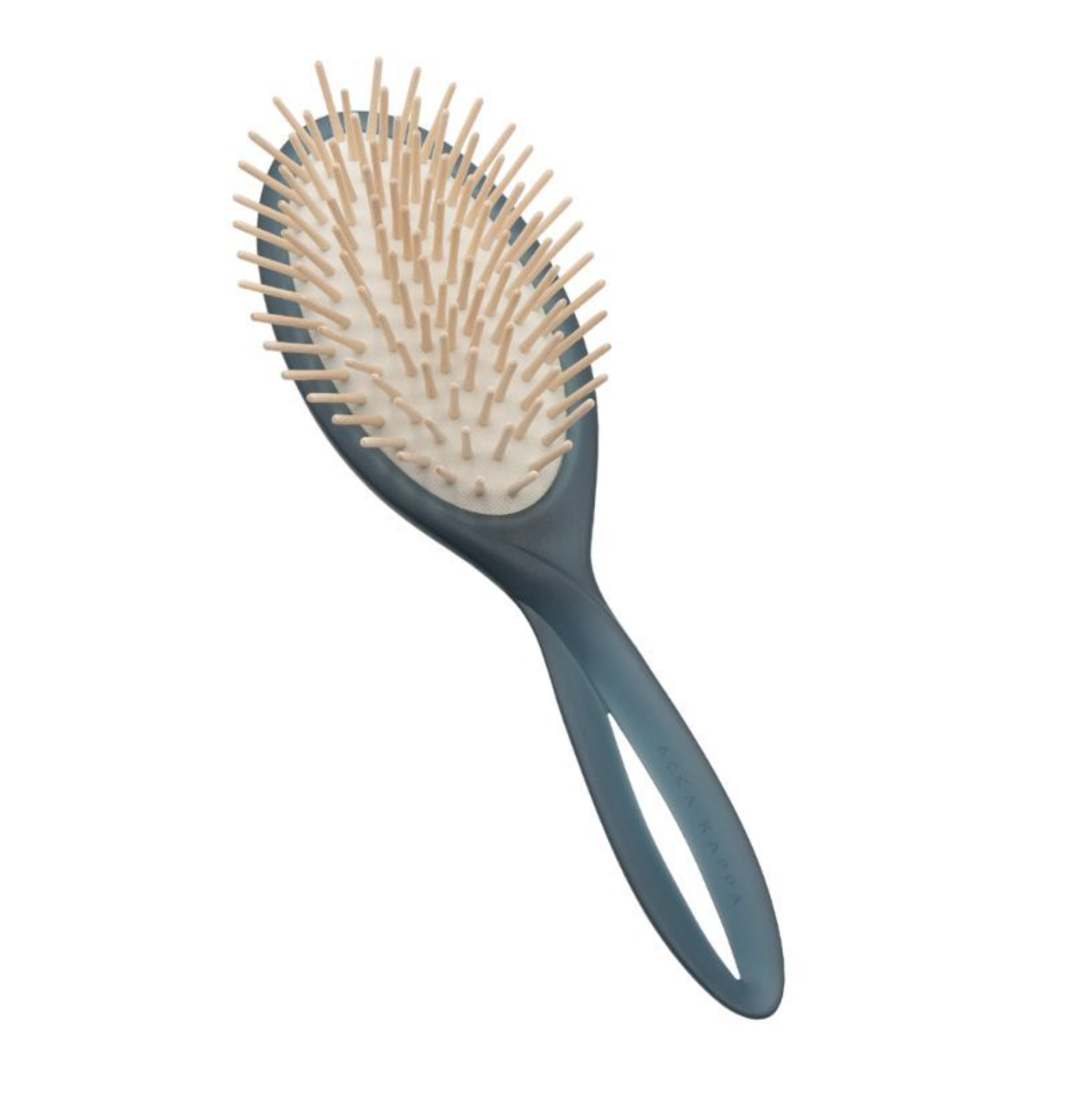 ACCA KAPPA - Kartáč na vlasy - Infinito dlouhé dřevěné špendlíky, Azurová